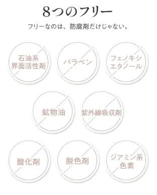 ソメルクレイの8つのフリー(無添加)