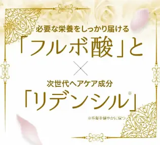 リジュンの強みであるフルボ酸とリデンシルの相乗効果を示す画像